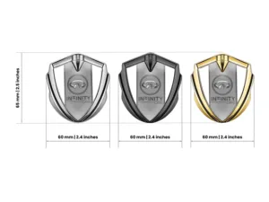 Infiniti Metall Kuppel Emblem Robuste Schicke Form